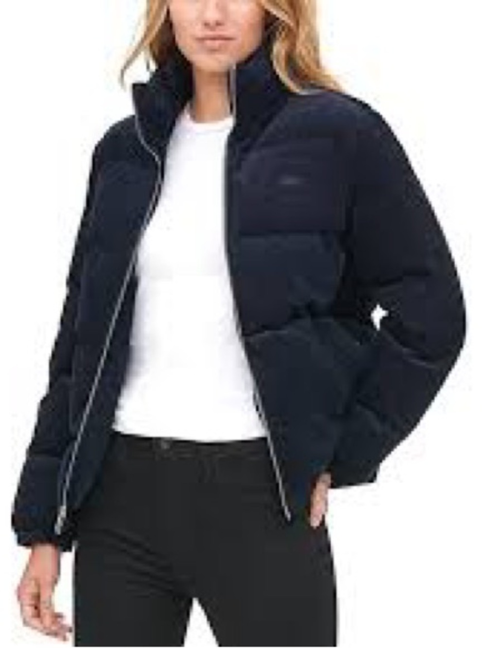 Levi's Navy Quilted Puffer Jacket
